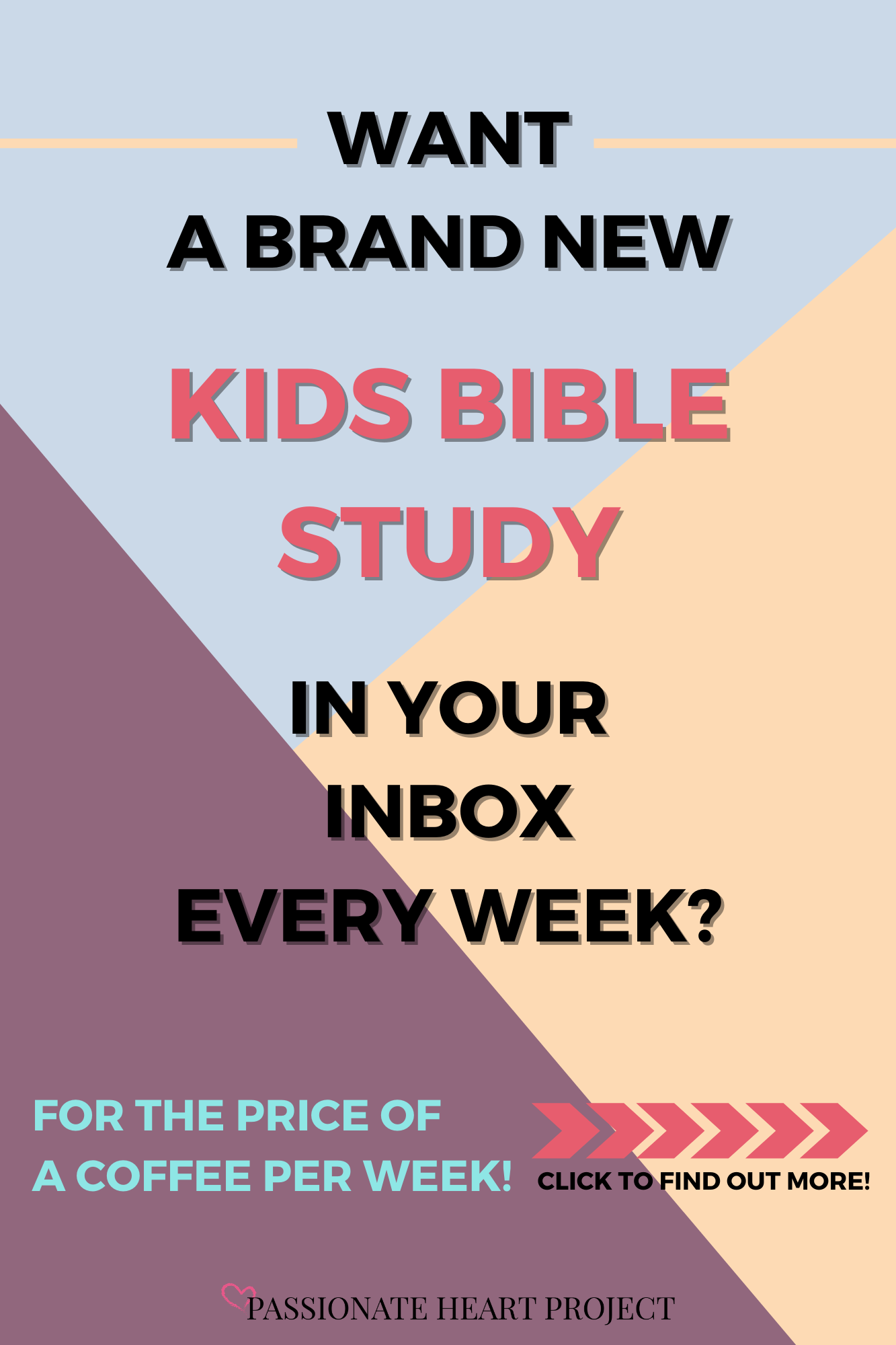 Kids Bible Study Flier